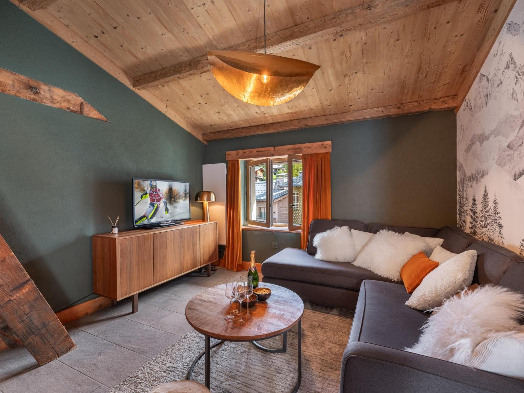 Nid Douillet Au Coeur De Megeve Apartment Exterior photo